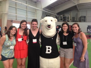 I got intimate with the world's best college mascot during a whirlwind Maine drinking weekend.