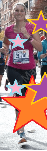 Proof I ran the marathon. Also proof I didn't buy the $80 marathon foto.