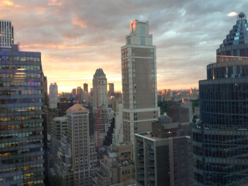 The view from my new building is the pits.